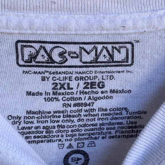Pac Man T-shirt Size XXL by Namco Entertainment - Picture 3 of 6